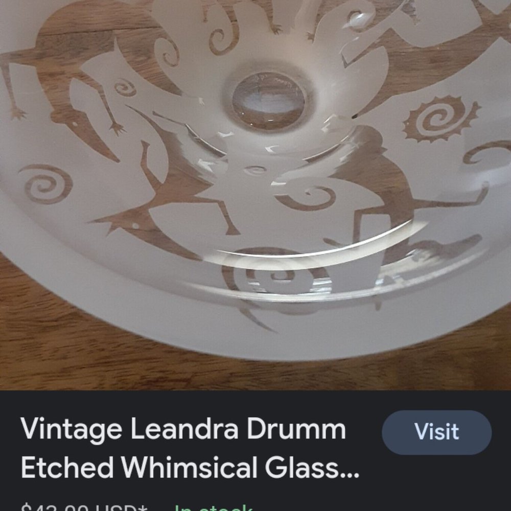 Leandra Drumm signed bowl